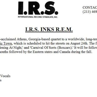 rem-signed-to-irs.-records-40-years-ago-today