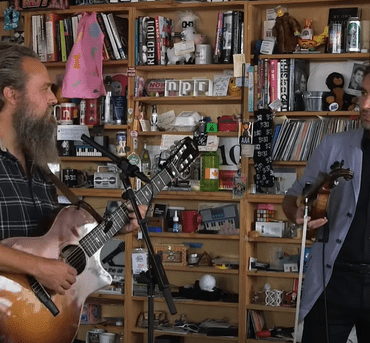 andrew-bird-and-iron-&-wine-perform-npr-tiny-desk-concert