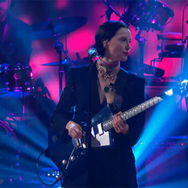 watch-st.-vincent-perform-“down”-on-“stephen-colbert”