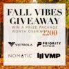 Giveaway Announcement: Enter Here To Win Some Serious Fall-Time SWAG