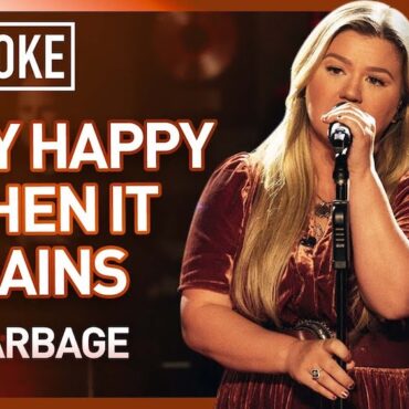 watch-kelly-clarkson-wail-her-way-through-garbage’s-“only-happy-when-it-rains”