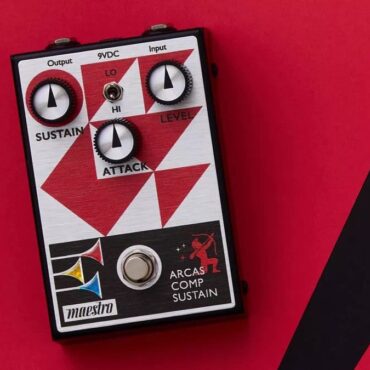 maestro-arcas-compressor-&-sustainer-pedal-review:-analog-compression-for-the-everyday-artist