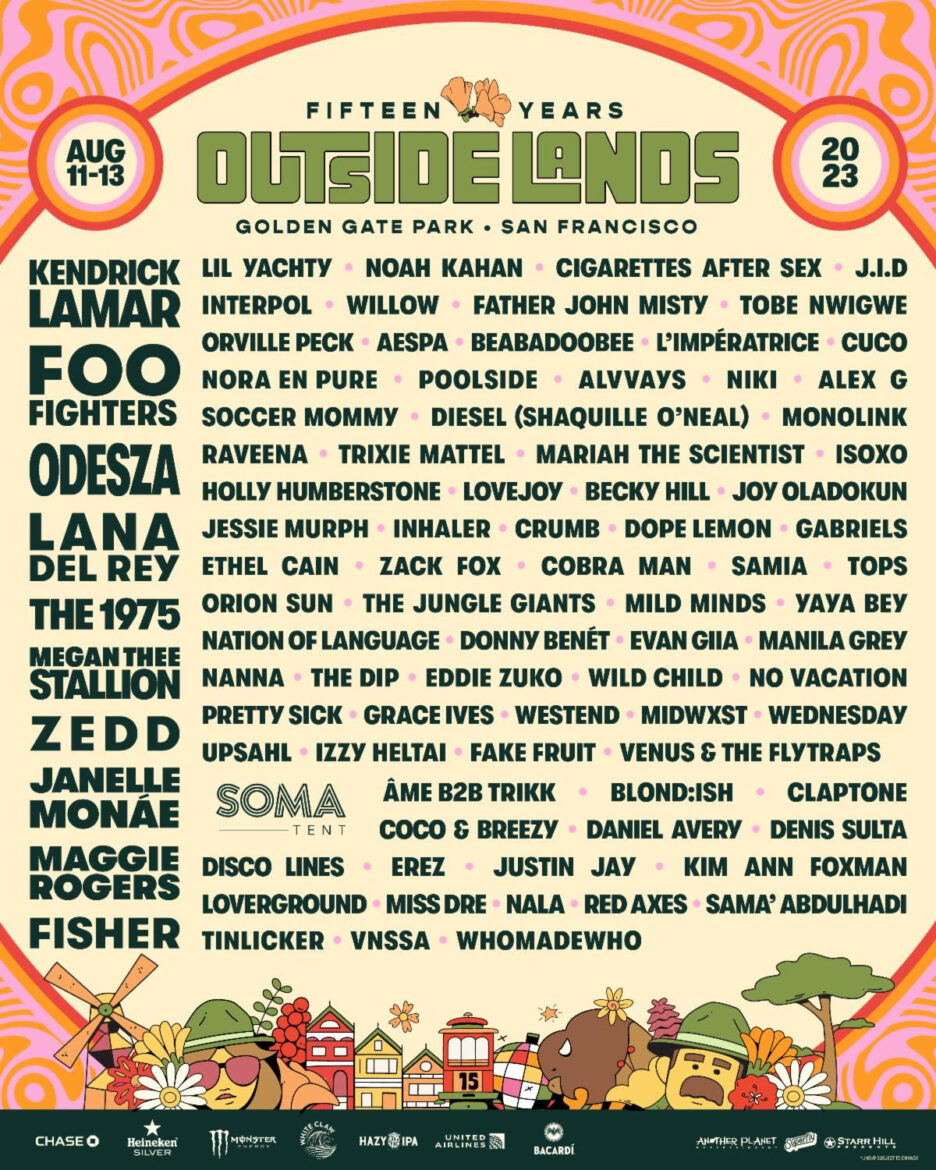 outside-lands-2023-has-kendrick,-lana,-megan,-janelle,-the-1975…-and-foo-fighters,-of-course