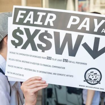 union-of-musicians-and-allied-workers-leads-fair-pay-at-sxsw-rally-in-new-york