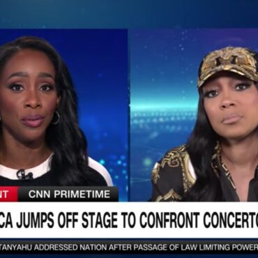 monica-goes-on-cnn-to-discuss-stopping-an-assault-in-the-audience-at-her-show