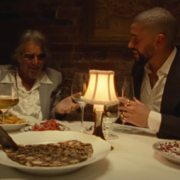 bad-bunny-dines-with-al-pacino-in-new-“monaco”-video:-watch