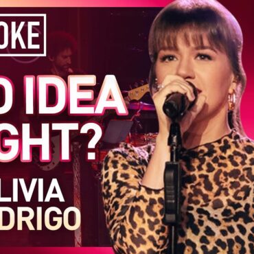 watch-kelly-clarkson-cover-olivia-rodrigo’s-“bad-idea-right?”